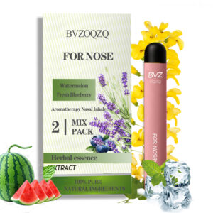 BVZOQZQ® Electric Herbal Nasal Inhaler - Variety Pack for natural focus and breathing wellness.