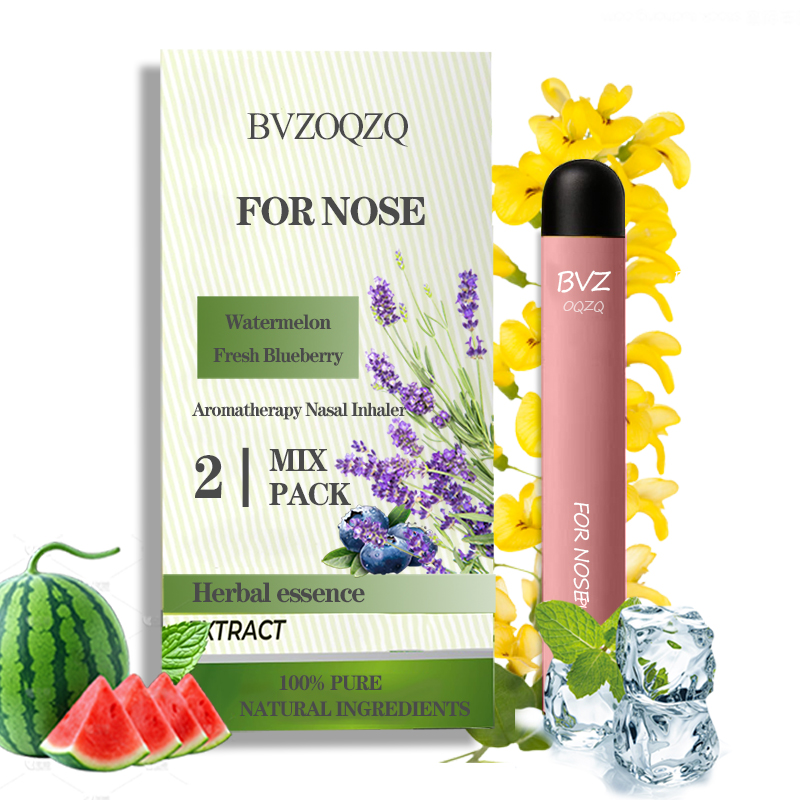 BVZOQZQ® Electric Herbal Nasal Inhaler - Variety Pack for natural focus and breathing wellness.